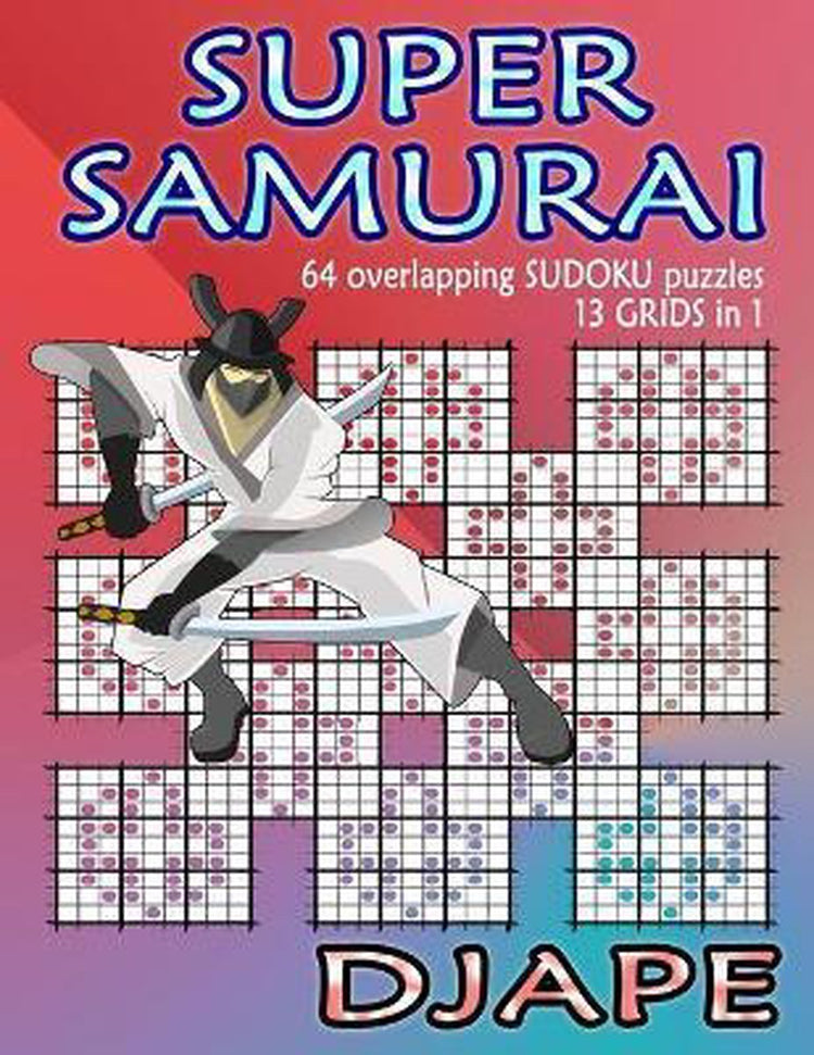 Livres de sudoku super quad samouraï - sudoku super samouraï