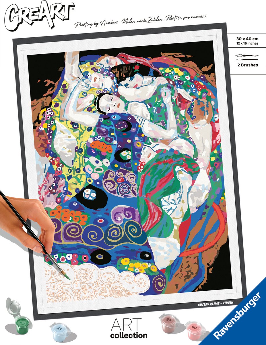 Ravensburger Creart peinture au nombre de Virgin Klimt