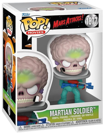 Funko-pop ! films : attaques sur Mars - soldat martien #1877