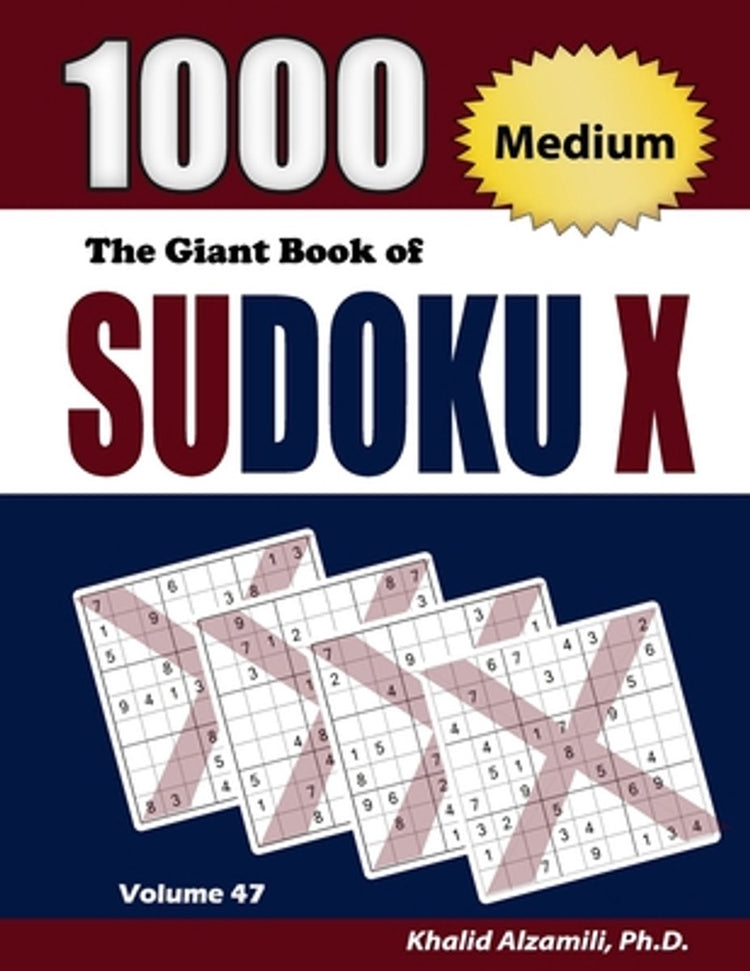 Livre géant de sudoku x