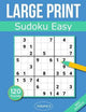 Livres de puzzles sudoku faciles en gros caractères - sudoku en gros caractères facile