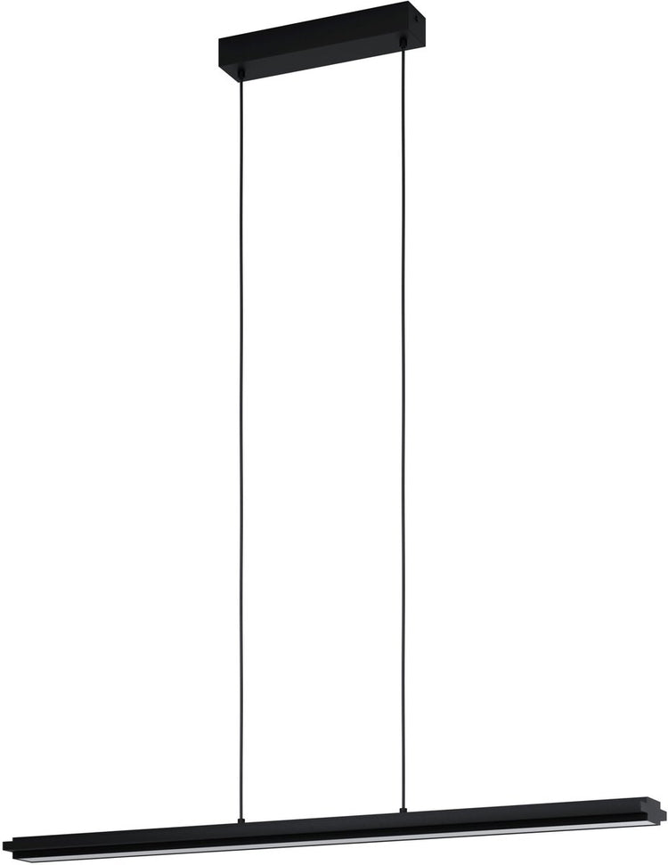Lampe à suspension Eglo cambulos - LED - 93,5 cm - noir et blanc - dimmable