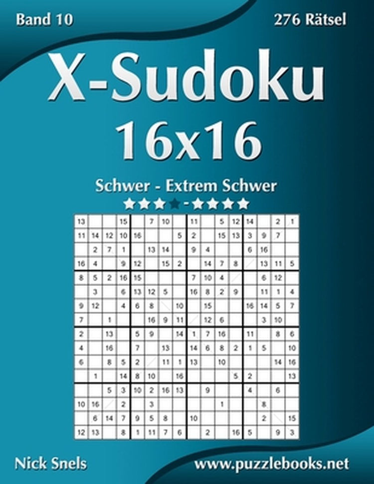 X-sudoku 16x16, swing bis swing extrême