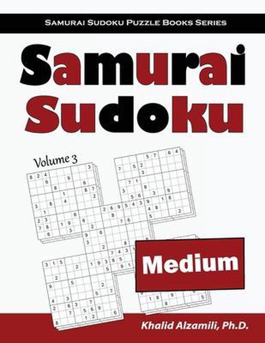 Livres de puzzles de sudoku samouraï - sudoku samouraï