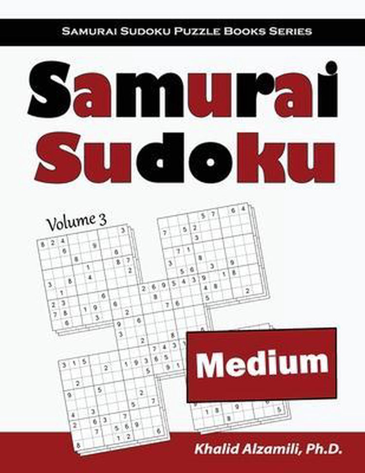 Livres de puzzles de sudoku samouraï - sudoku samouraï