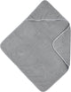 Cape de bain Meyco baby uni - tissu éponge - gris - 75x75cm