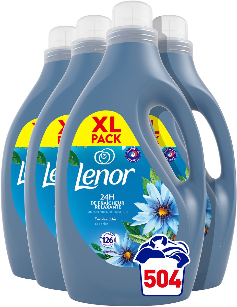 Lenor adoucissant brise marine - 4 x 126 lavages