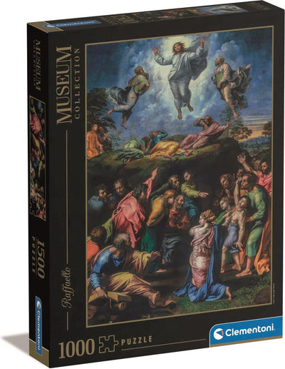 Clementoni - puzzle - 1500 pièces - transfiguration de raphaël - puzzle pour adultes