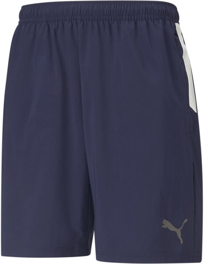 Puma teamliga sideline shorts pantalon de sport pour hommes - caban - noir - blanc