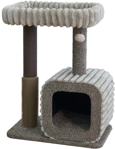 Ebi griffoir pisa pour chat 59x39x77cm beige