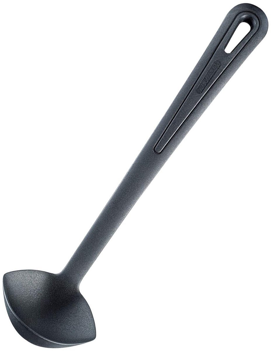 Cuillère à sauce Westmark cuillère de service, résistante à la chaleur jusqu'à 270 °c, ppa, longueur : 29 cm, gentle plus, noir, 28542275