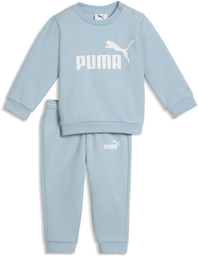 Puma minicats ess crew set fl inf survêtement unisexe - écume de mer