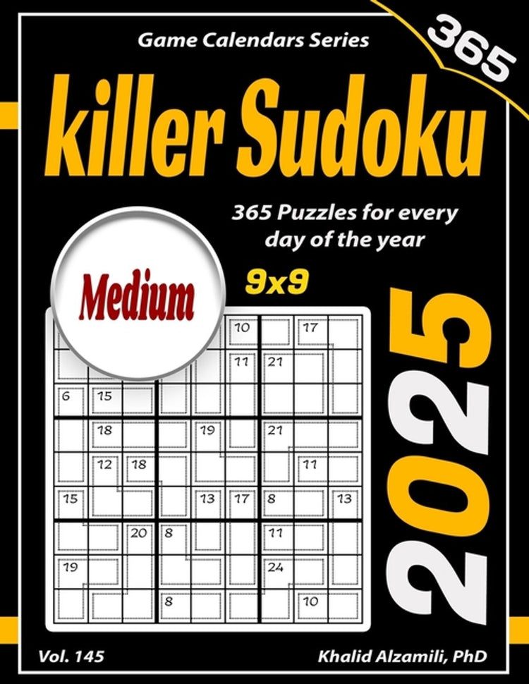 Calendriers de jeux - Sudoku tueur 2025