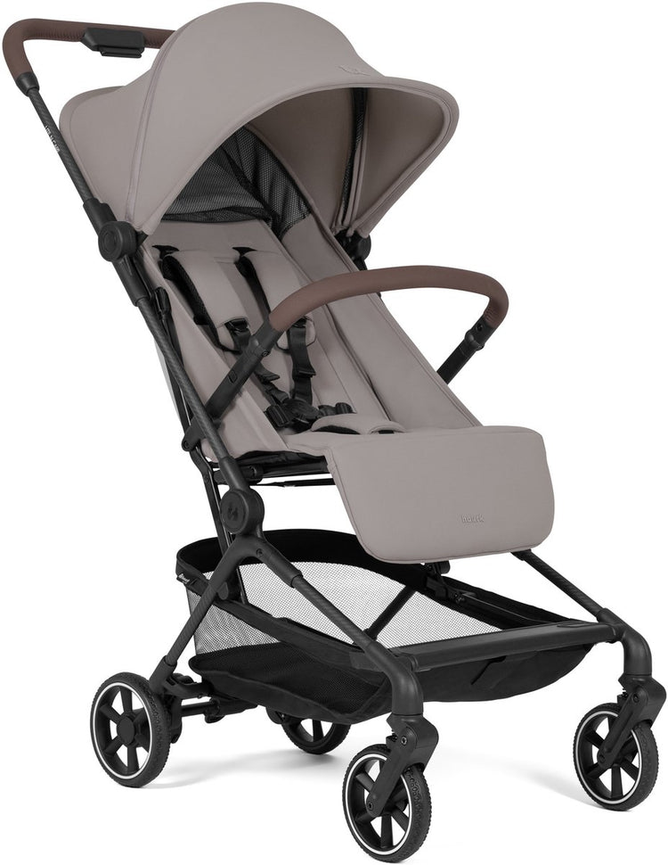 Hauck lite n care - votre poussette de ville et de voyage ultralégère en carbone - seulement 5,5 kg - taupe sable