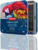 Crayons de couleur Derwent Chromaflow - assortiment en boîte métallique - 3,5 mm - 48 pièces