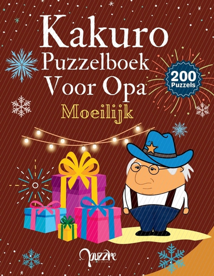 Livre de puzzles Kakuro pour grand-père difficile
