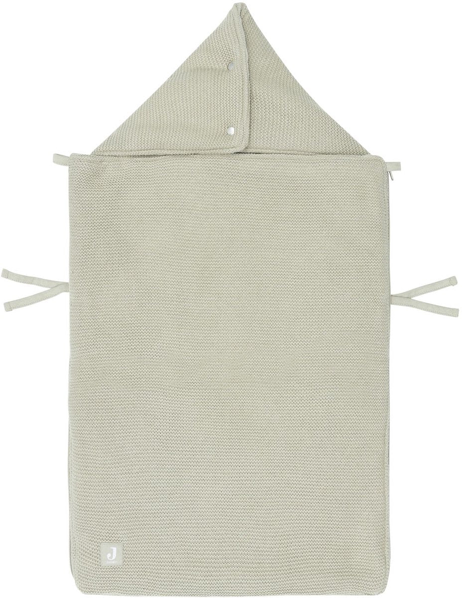 Chancelière Jollein groupe 0+ 3 tricot basique 5 points vert olive