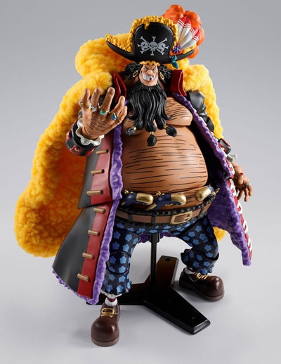 Bandai Tamashii Nations One Piece S.H. Figuarts Action Figure Marshall D. enseigner quatre empereurs figurine articulée 25 cm