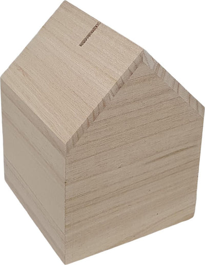 Boîte d'argent huis Paulownia hout