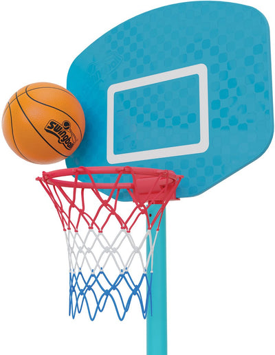 First-ball swingball Premier basket-ball avec toute la surface Basic Blue Red