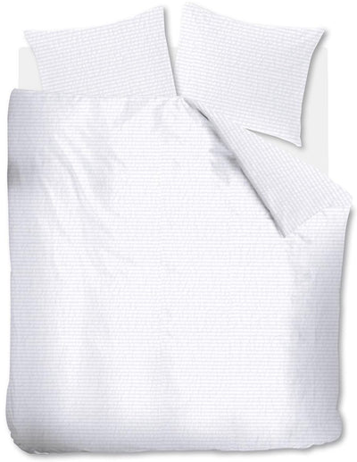 Housse de couette été Beddinghouse - unie - lits jumeaux - 240x200 220 - bleu gris