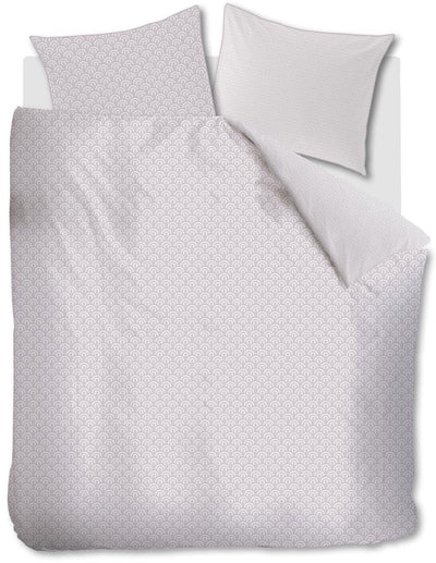 Housse de couette cintrée Riviera maison - double - 200x200 220 - rose tendre