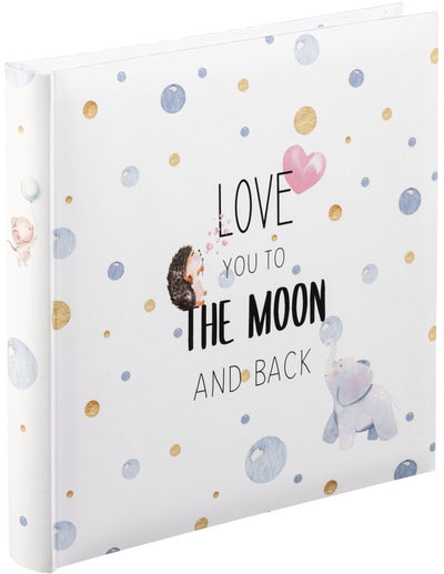 Hama album photo - vers la lune - 29x32 - 50 pages - blanc