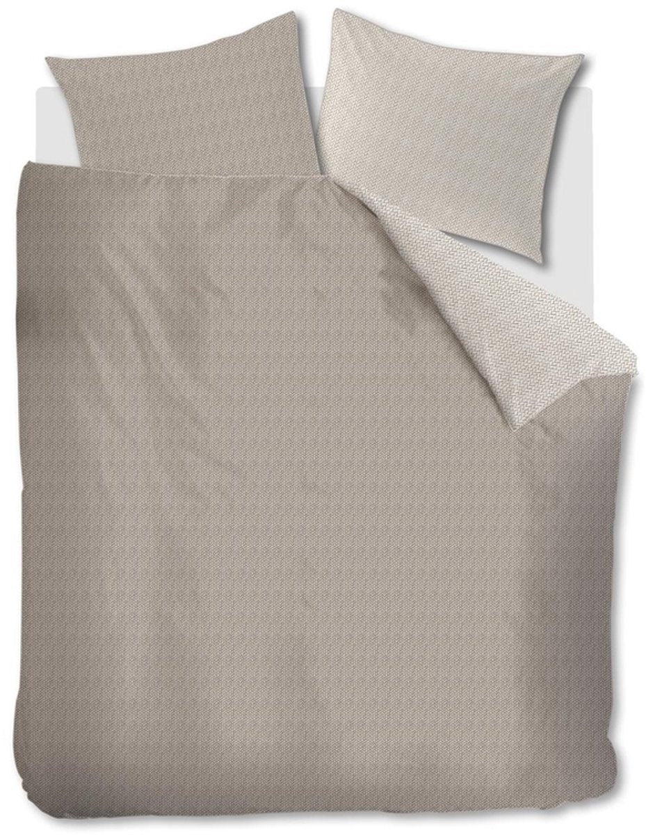 Housse de couette torsadée Riviera maison - simple - 140x200 220 - sable