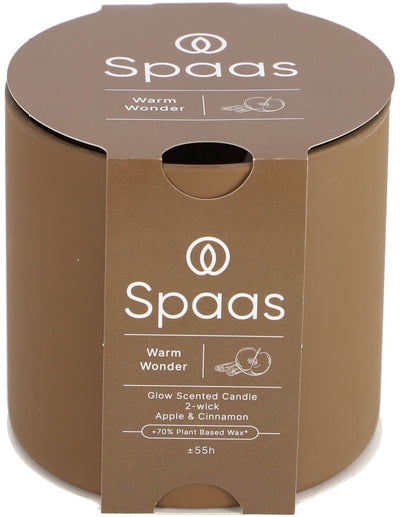 Spaas Glow Sgenced Candle 2 -Wiek 55H - Warm Wonder