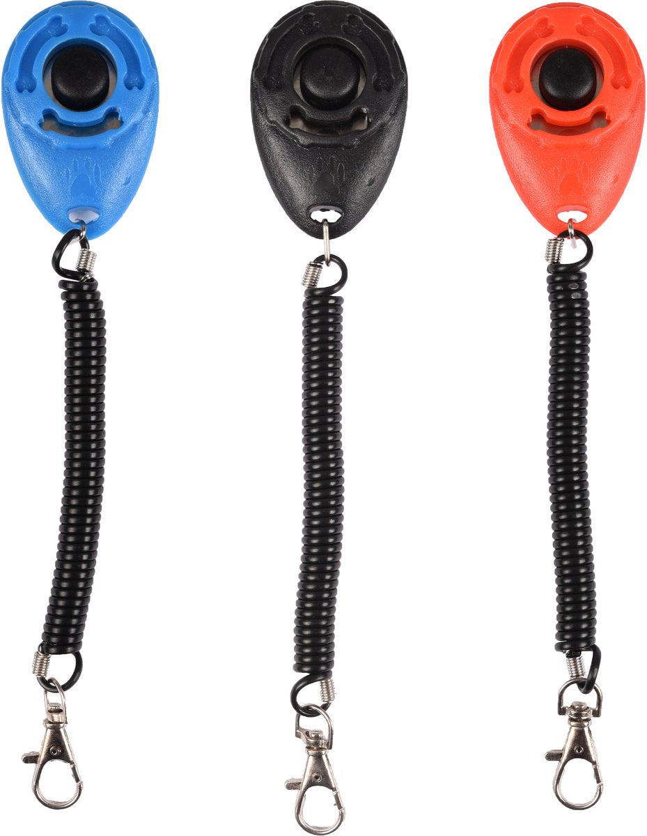 Flamingo - clicker pour chien flex - assorti - 6 x 4 x 2 cm