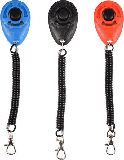 Flamingo - clicker pour chien flex - assorti - 6 x 4 x 2 cm