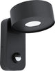 Applique d'extérieur Eglo Palosco - avec détecteur de mouvement - IP44 - noir