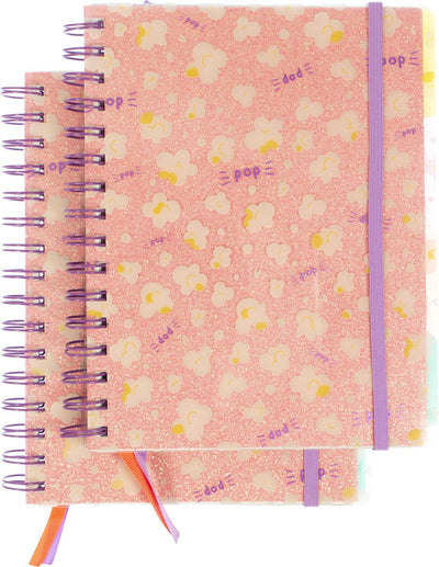 Carnet Kangaro 4 en 1 - beach happy - a5 - ligne - 2 pièces - k-pm310011