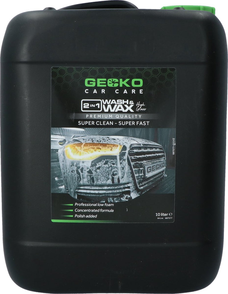 Gecko Car Care Gecko Cire 2 en 1 10 l