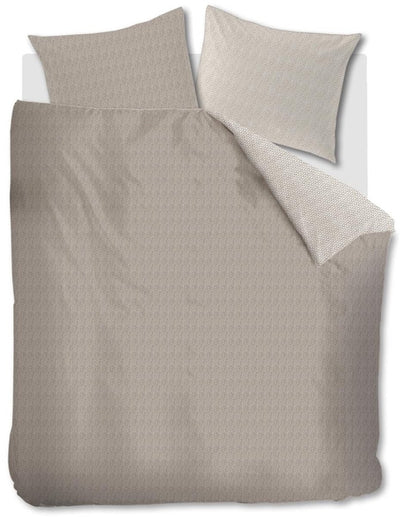 Housse de couette torsadée Riviera maison - lits jumeaux - 240x200 220 - sable