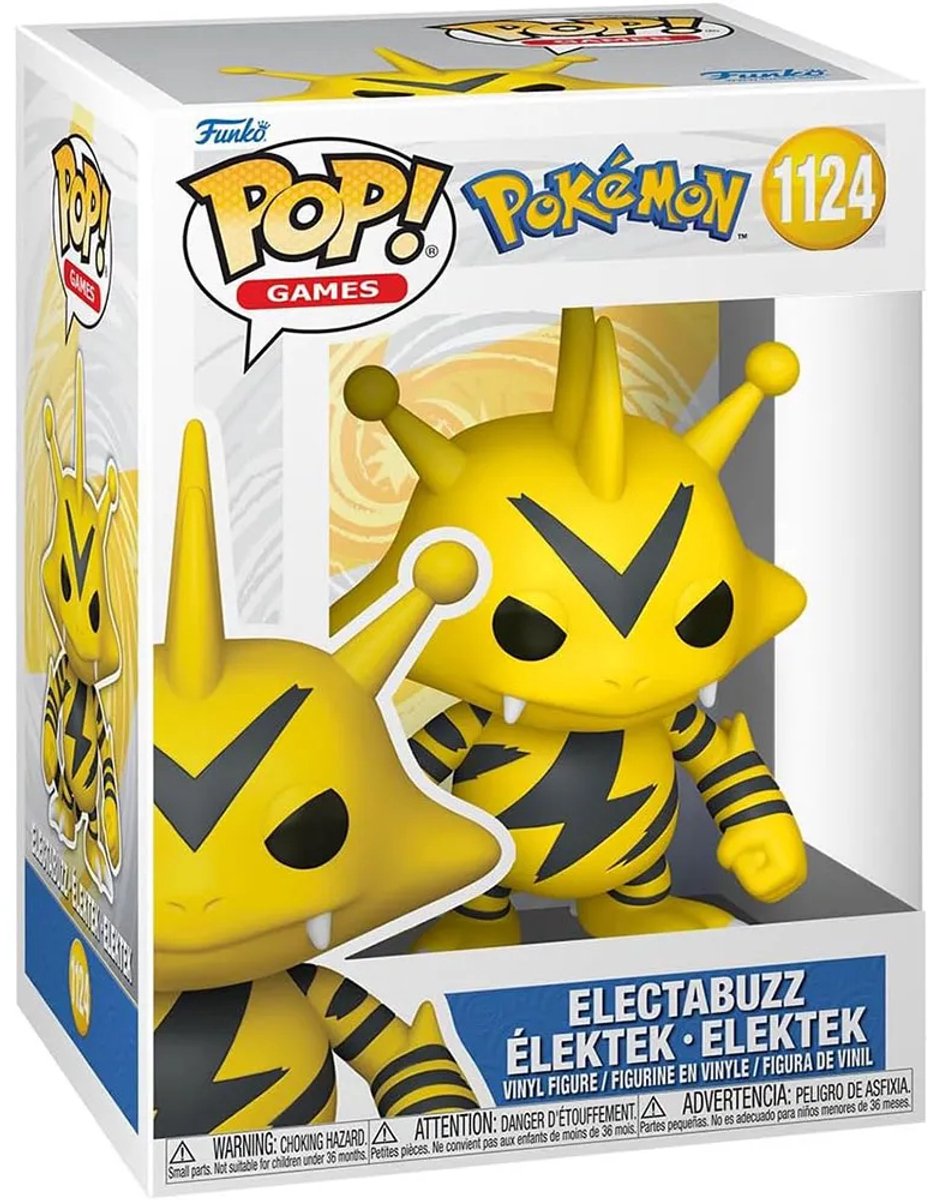 Funko Pokémon Electabuzz Vinyl Figure 1124 Unisexe Pop! - neutre - standard