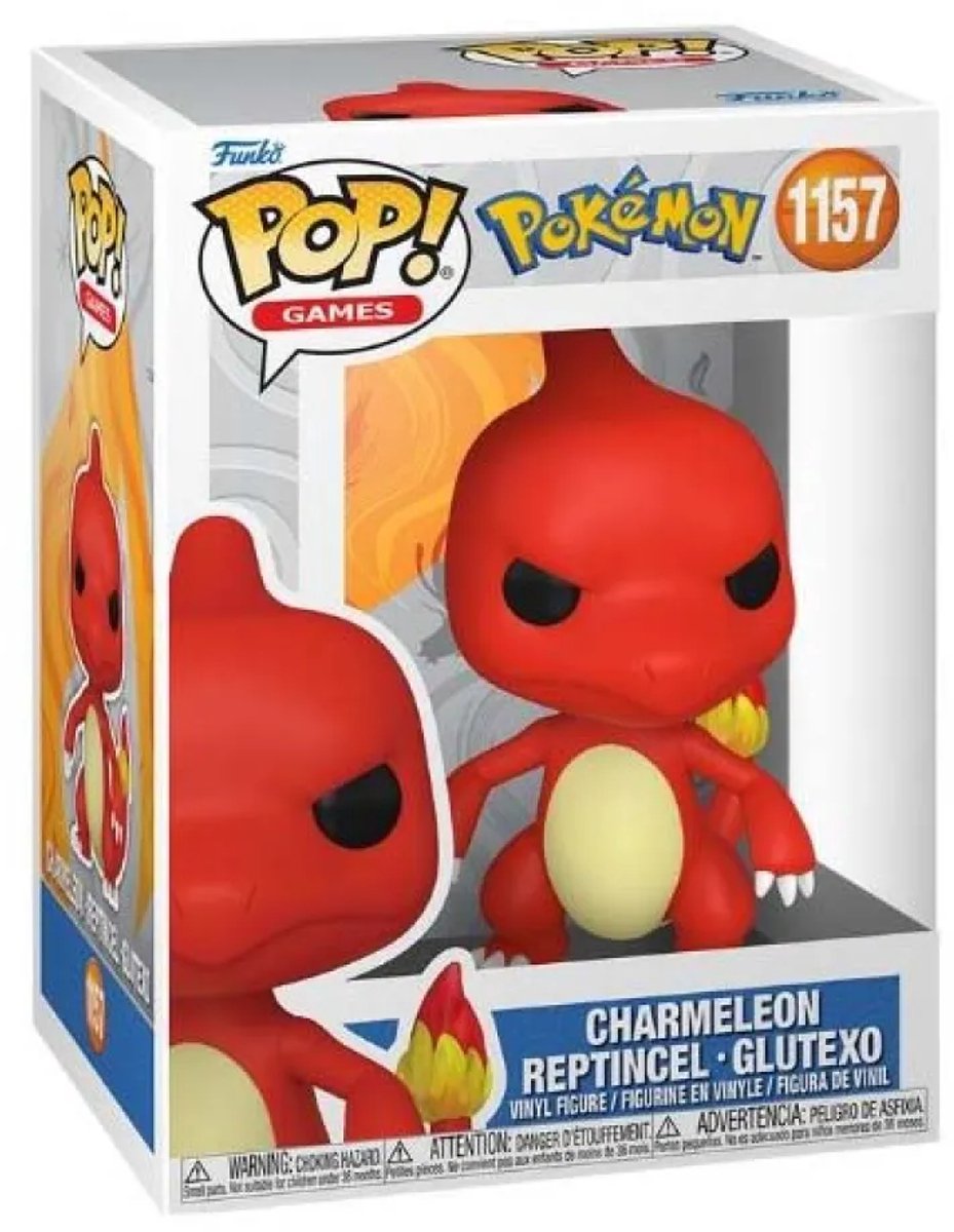 Funko Pokémon Charmeleon Vinyl Figure 1157 Unisexe Pop! - neutre - standard