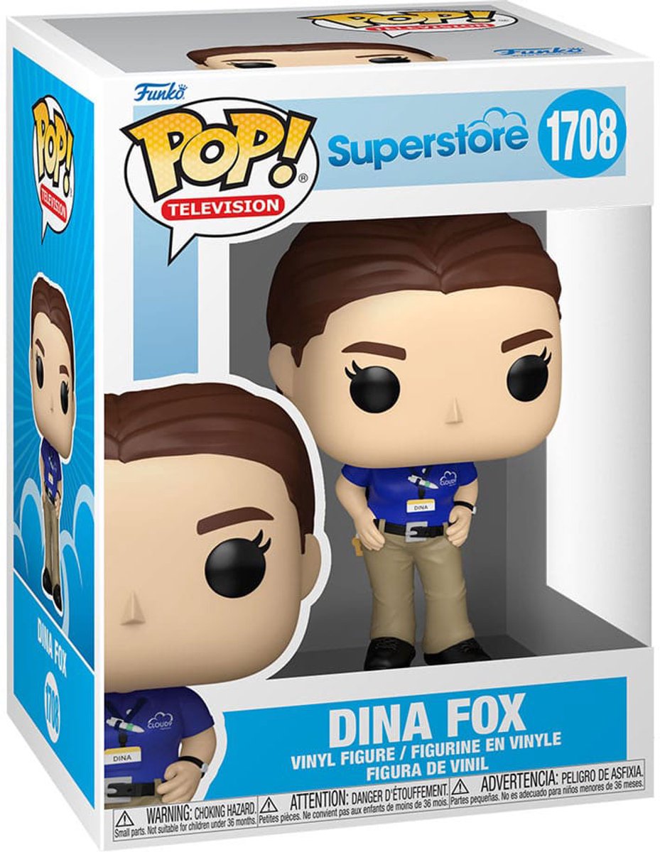 Funko-pop ! télévision : supermarché - dina fox #1708