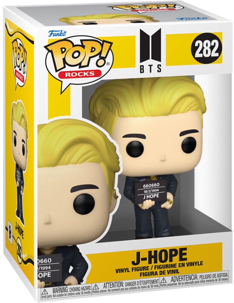 Funko bts figurine à collectionner pop! rocks butter j espérons 9 cm multicolore