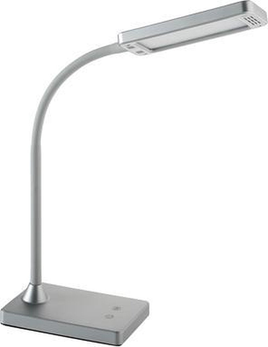 Lampe de bureau Alco - argent - LED - 230volt - 6w - dimmable - 43cm - al-907-28