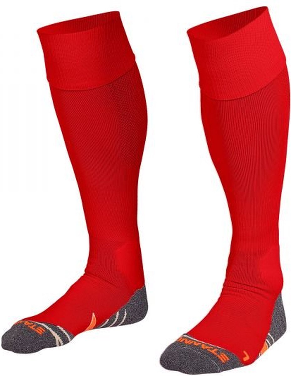 Stanno - uni sock ii - chaussettes de sport - taille 45 48 - rouge