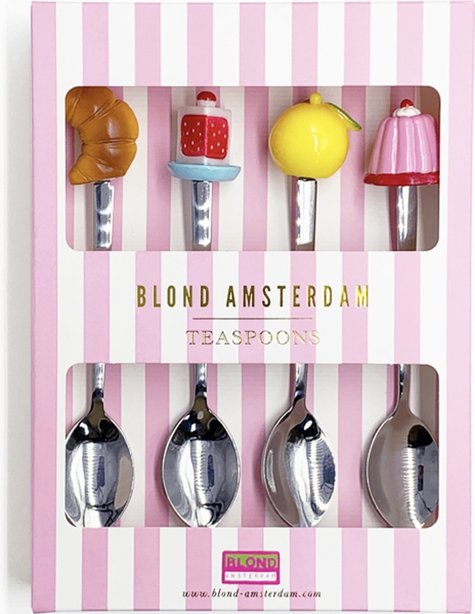 Blond Amsterdam, on se rattrape : cuillères à café, lot de 4