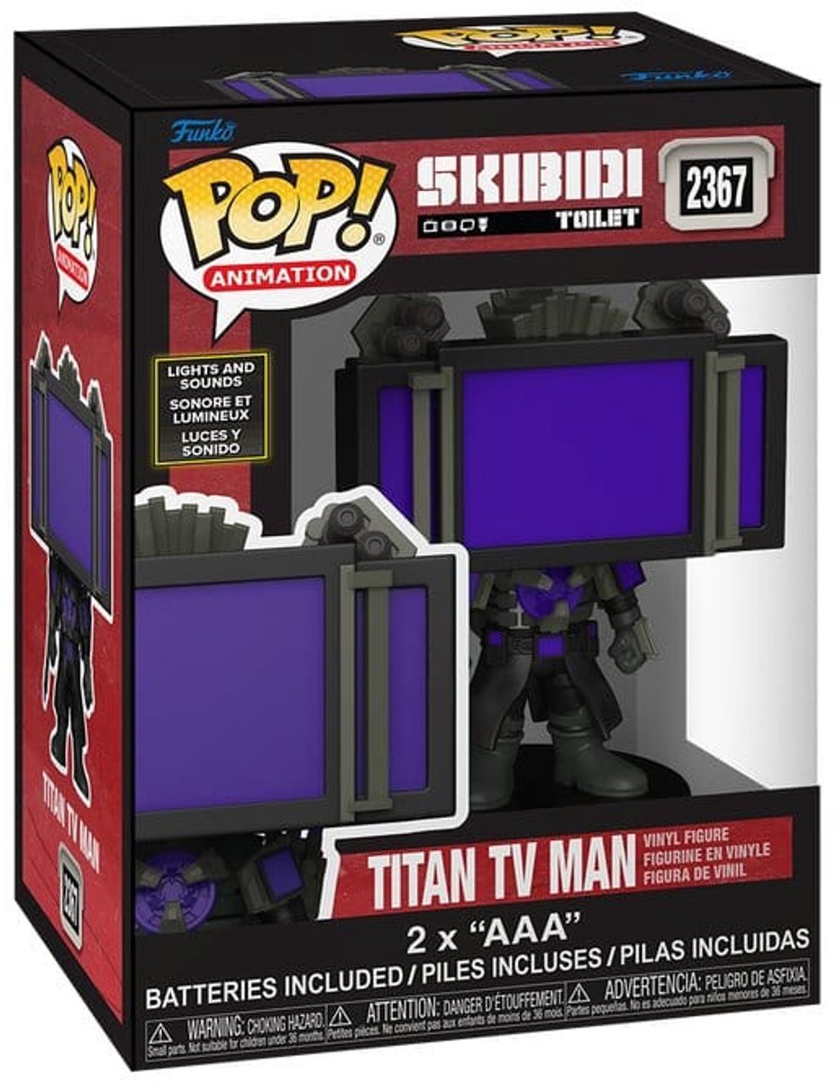 Funko pop sfx : skibidi s2 - titan tv man