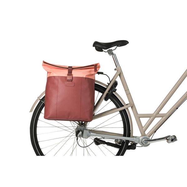 Sac Basil vive double bordeaux rose | 35l