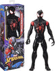 Marvel Spider-Man Venom Versus Titan Hero Series Miles Morales, figurine articulée de 12 pouces, 4+