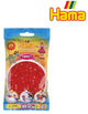 HAMA Iron Perles 1000 pièces rouges transparents