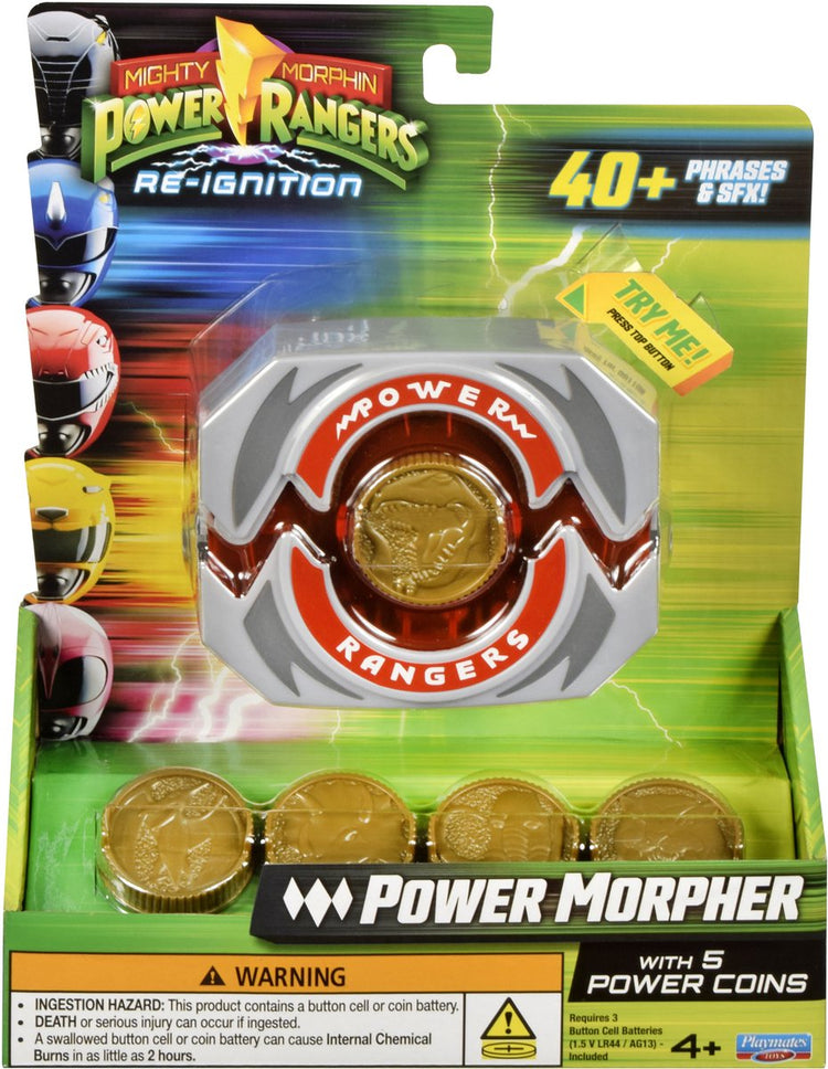 Playmates puissant morphin power rangers clip de ceinture power morpher boucles de ceinture de luxe