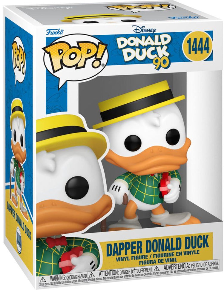 Funko Mickey Minnie Mouse 90e anniversaire - Figurine en vinyle Brave Donald Duck 1444 Pop! multicolore