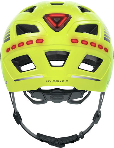 Abus Casque Hyban 2.0 Signal LED jaune XL 58-63CM