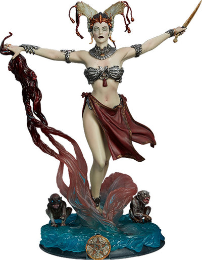 Cour des morts Purearts - statue de conjuration de la reine 1 8 - Gethsemoni